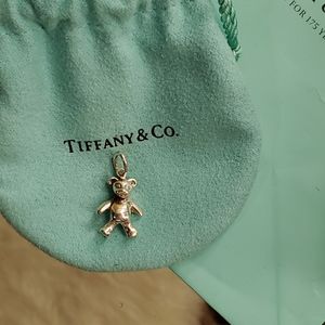 Tiffany Teddy Bear Charm (chain not included)